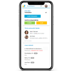 Solaforce HR-järjestelmä mobiilisti kaikkialla
